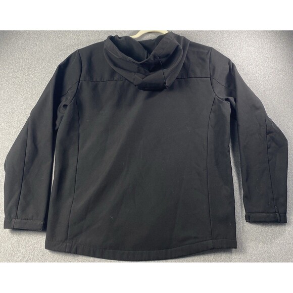 Colorado Outdoor Apparel Black Zip Up Hooded Jacket Mens Size M - Picture 2 of 3